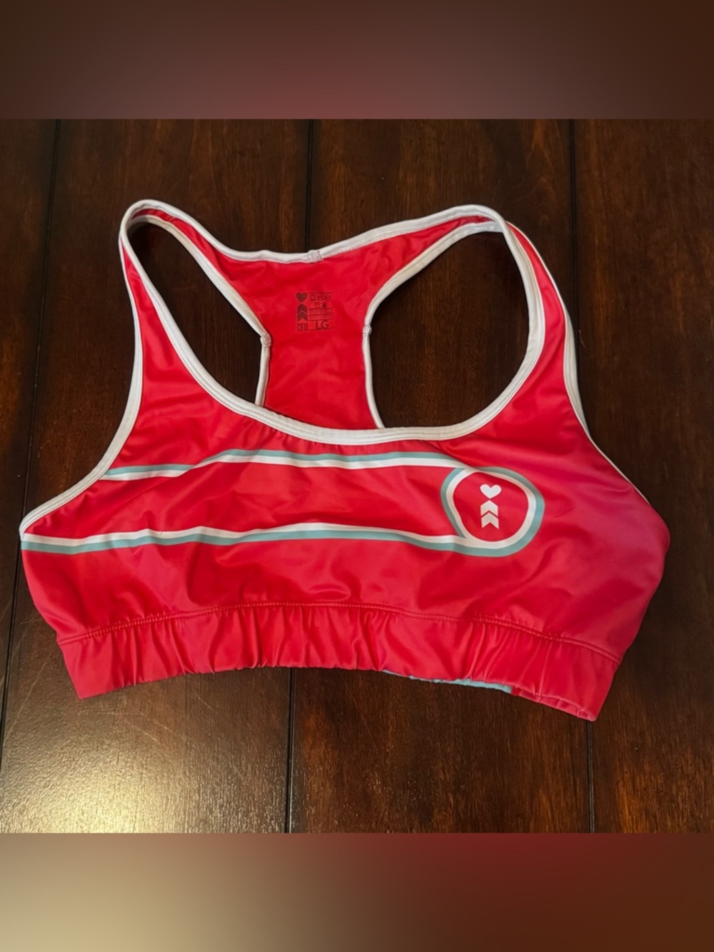 Coeur Triathlon Racerback Sports Bra Large